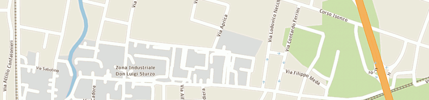 Mappa della impresa basilico carlo a SEVESO