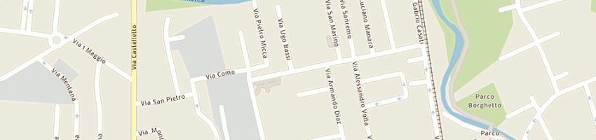 Mappa della impresa bruni srl a PADERNO DUGNANO