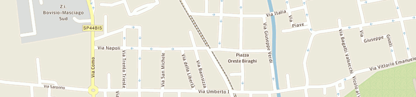 Mappa della impresa dental mac sas a VAREDO