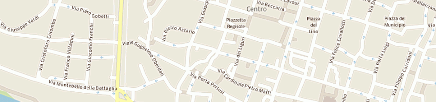 Mappa della impresa asfina di asdrubali antonio a PAVIA