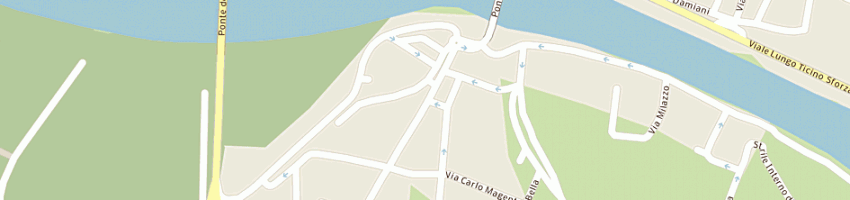 Mappa della impresa ristorante il girone dei golosi a PAVIA