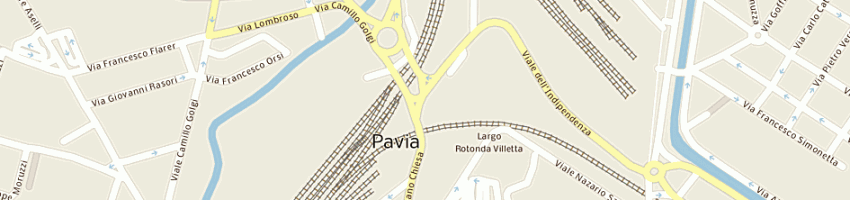 Mappa della impresa centro autoradio di coldani e c s n c a PAVIA