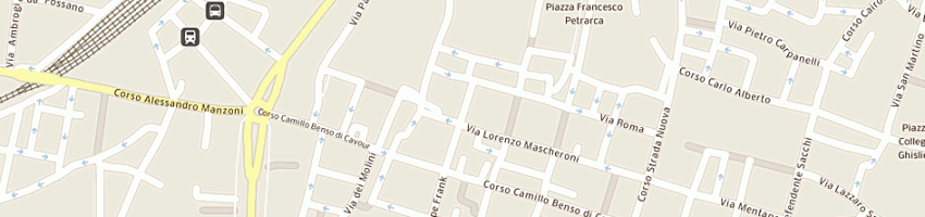 Mappa della impresa border zone srl a PAVIA