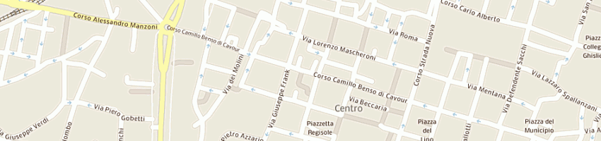 Mappa della impresa ditta nana' di cattelan mylene a PAVIA