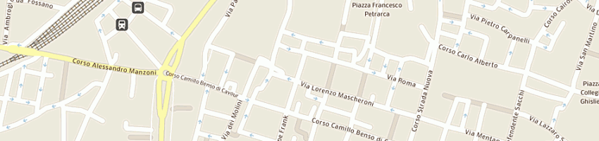 Mappa della impresa interservizi srl a PAVIA