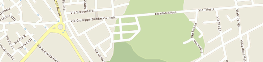 Mappa della impresa caria bruno a CAGLIARI