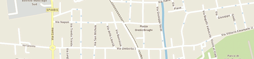 Mappa della impresa cavallo salvatore a VAREDO