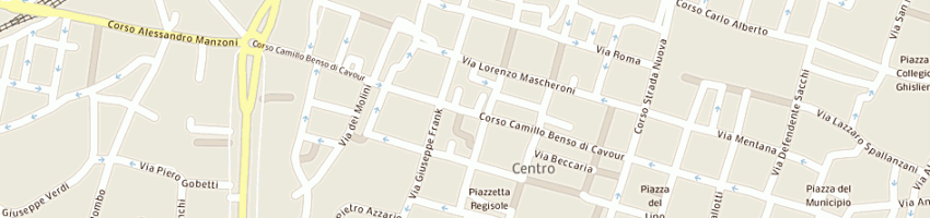 Mappa della impresa redaelli luigi (srl) a PAVIA