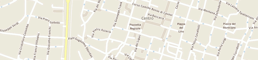 Mappa della impresa ipam cosmetics center a PAVIA
