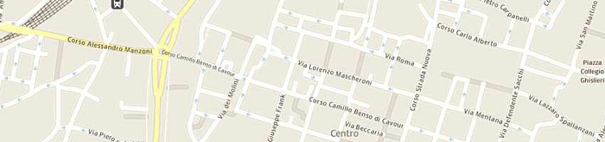 Mappa della impresa bernasconi cristiana a PAVIA