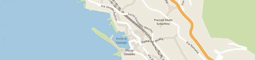 Mappa della impresa officina maggi a CAMOGLI