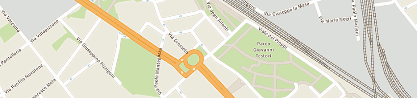 Mappa della impresa raspagni eliana a MILANO