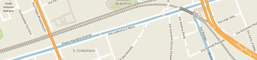 Mappa della impresa forcato massimo a MILANO