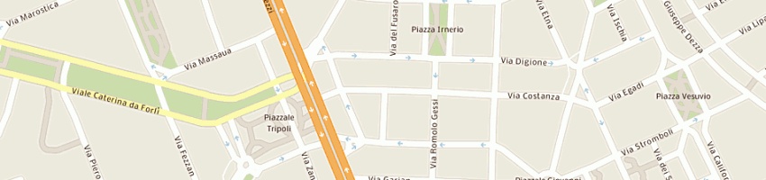 Mappa della impresa aston martin milano a MILANO