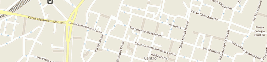 Mappa della impresa pzp studio futuro srl a PAVIA