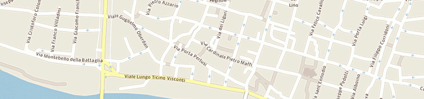 Mappa della impresa pettene alessandro a PAVIA