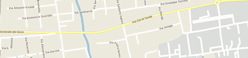 Mappa della impresa mg dei flli mornata snc di mornata carlo e alberto a CESANO MADERNO