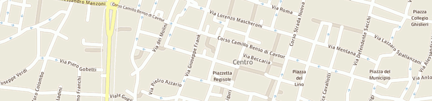 Mappa della impresa start game di massimiano menchini a PAVIA