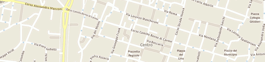 Mappa della impresa korona srl a PAVIA
