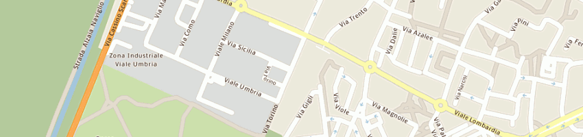 Mappa della impresa risto' catering srl a ROZZANO