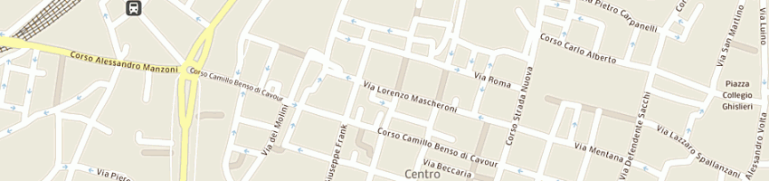 Mappa della impresa cofidi network sc a rl a PAVIA