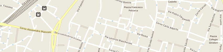 Mappa della impresa maggiani valeria a PAVIA