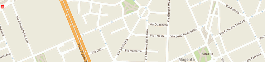 Mappa della impresa ricci a MILANO