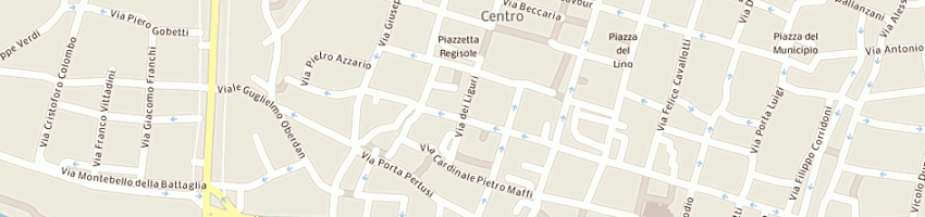 Mappa della impresa sartoria di bucarelli e papa snc a PAVIA