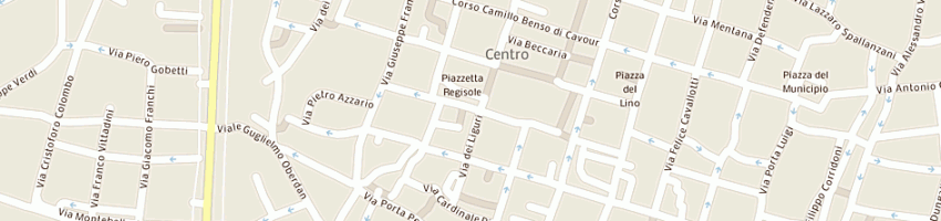 Mappa della impresa solplaya sas di menchini e chiesa a PAVIA
