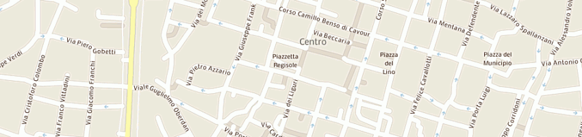 Mappa della impresa banca popolare commercio e industra spa a PAVIA