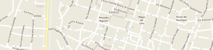 Mappa della impresa associazione ad gentes a PAVIA