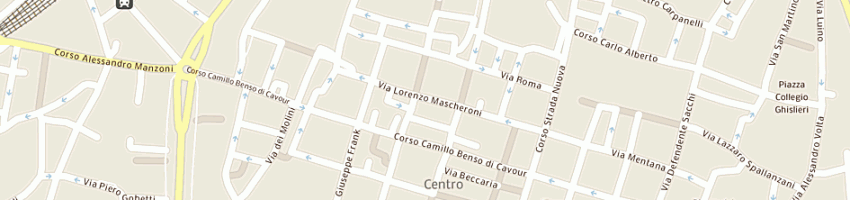 Mappa della impresa aquarius srl a PAVIA