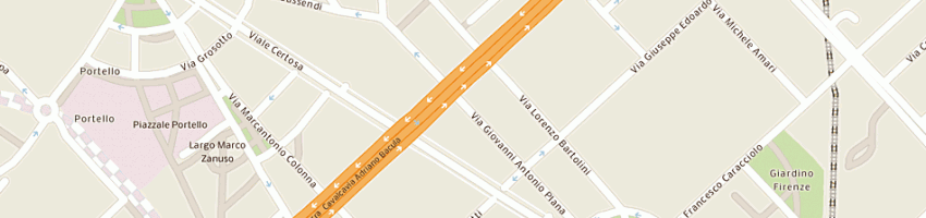 Mappa della impresa bear spa a MILANO