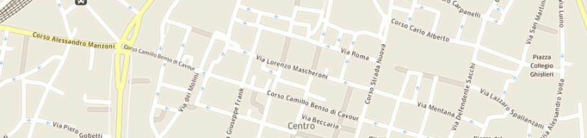 Mappa della impresa ramaioli cecilia a PAVIA