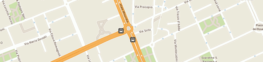 Mappa della impresa verri mariangela a MILANO
