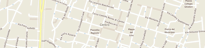 Mappa della impresa associazione andromeda a PAVIA