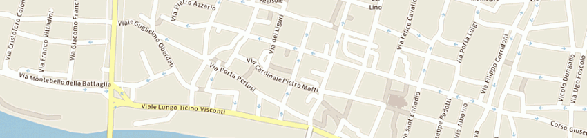Mappa della impresa tavazzani enrico a PAVIA