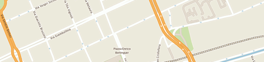 Mappa della impresa postoffice reloaded srl a MILANO