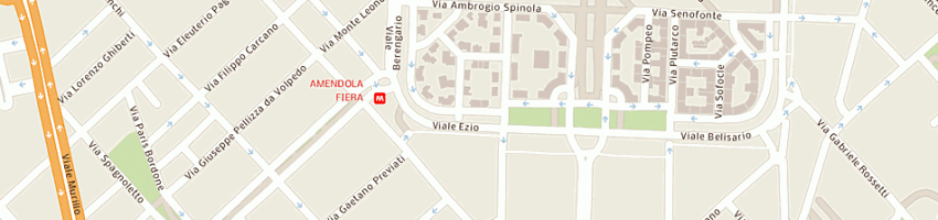 Mappa della impresa cocchi mario a MILANO
