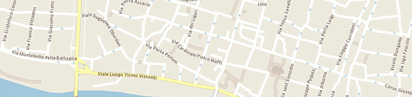 Mappa della impresa rovida giovanni a PAVIA