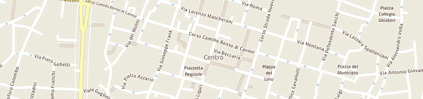 Mappa della impresa baby star di michela gai e barbara giorgi snc a PAVIA
