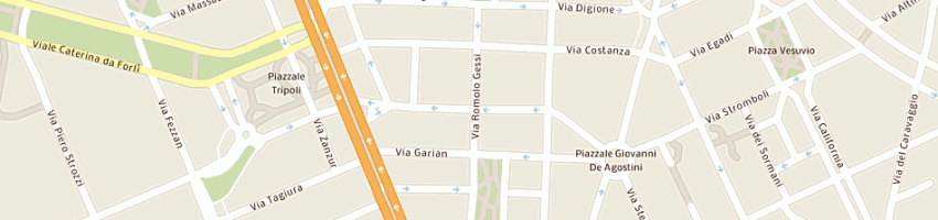 Mappa della impresa doppio zero informatica (srl) a MILANO