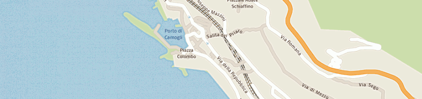 Mappa della impresa pastorino giovanni a CAMOGLI