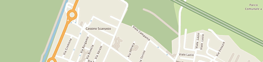 Mappa della impresa galvani ruschena paola a ROZZANO