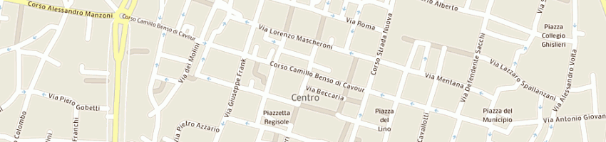Mappa della impresa strada nuova sas di amoruso giuseppina e c a PAVIA