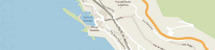 Mappa della impresa peccati di gola di saletti fabrizio a CAMOGLI