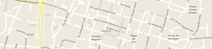 Mappa della impresa lupo giuseppe a PAVIA