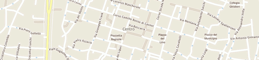 Mappa della impresa riccardi aldo a PAVIA