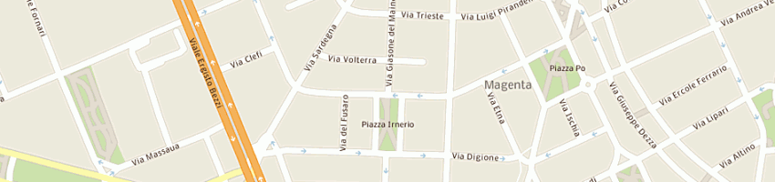Mappa della impresa cazzani guido a MILANO