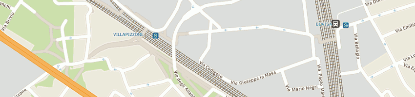 Mappa della impresa interneo srl a MILANO